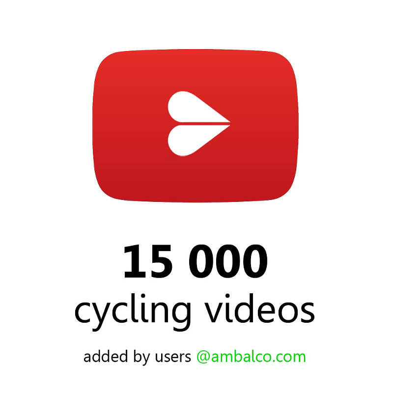 15000 cycling videos